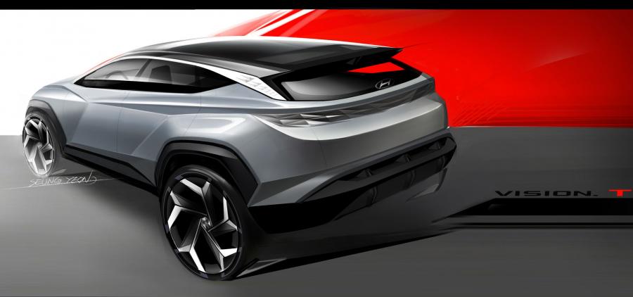 Эскиз Hyundai Vision T Concept 2019 года  (фото 72 из 82)